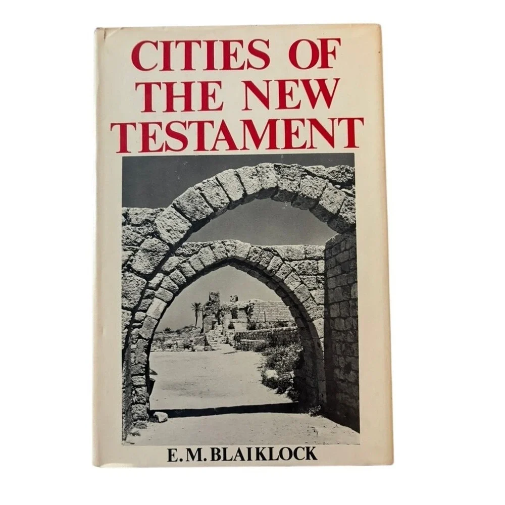 Cities of‎ the New Testament E.M. Blaiklock Book OS Cream Good Hardcover 1965